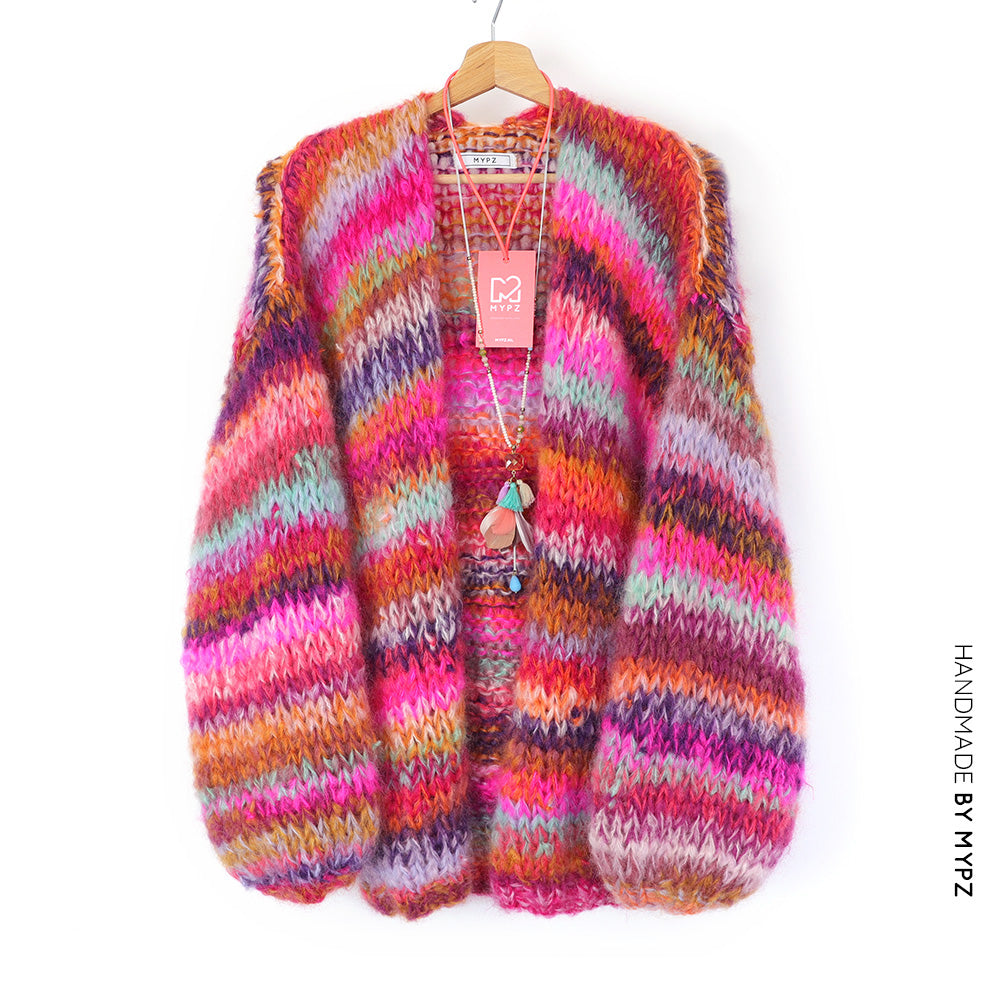 Breipakket – MYPZ Chunky Mohair vest Piece No.15 (ENG-NL-ES)