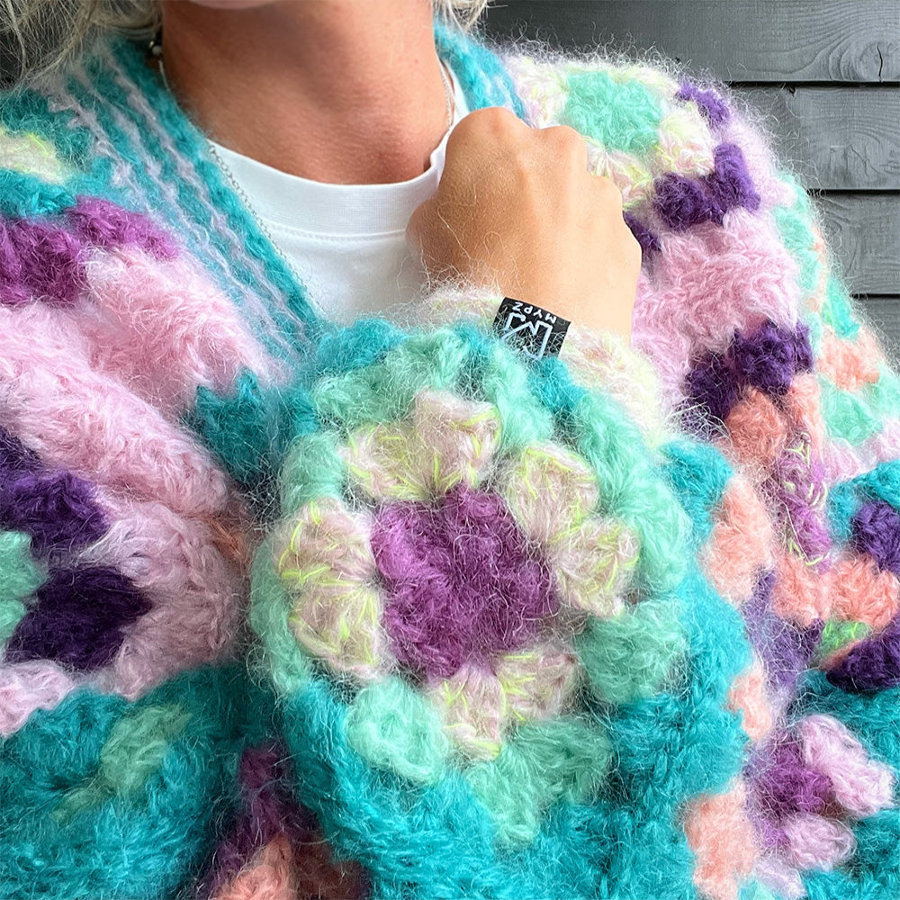 Haakpakket - MYPZ Granny square bomber vest Hailey (ENG-NL)