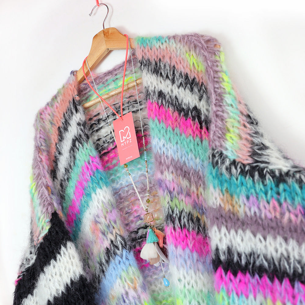 MYPZ Chunky kidmohair – hand-dyed Slam!