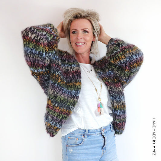 Breipakket – MYPZ kort Chunky Mohair vest Florine No.15 (ENG-NL)