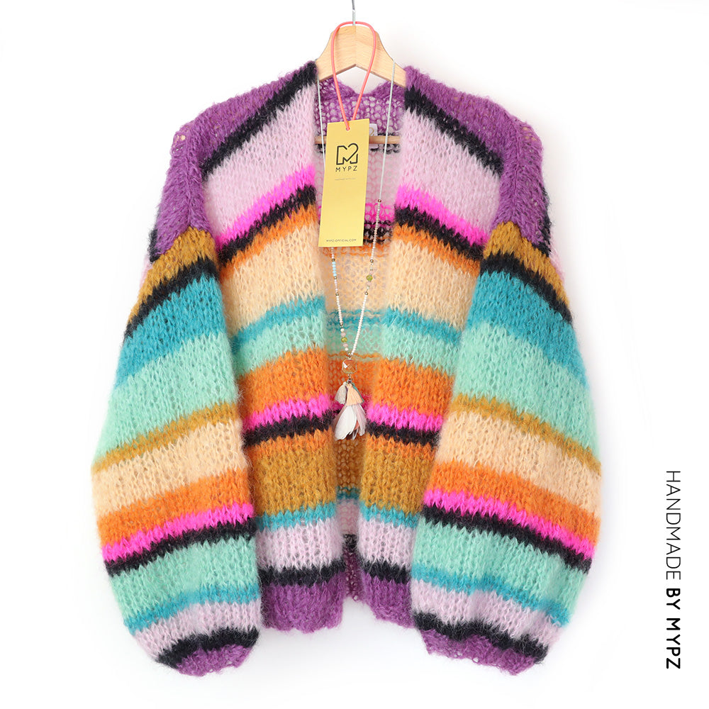 Breipakket – MYPZ Basic Light Mohair vest Ebony No10 (ENG-NL)