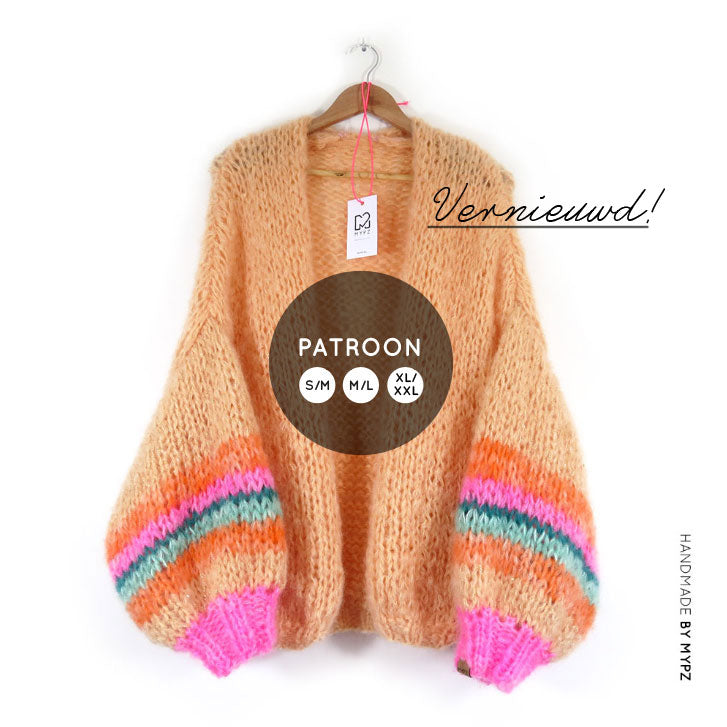 Breipatroon – MYPZ Basic Chunky Bernadette Vest No.15 (ENG-NL-ES-DE-FR)