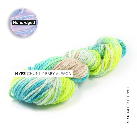 MYPZ Hand-dyed Baby Alpaca – Slam!