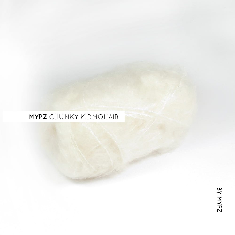 MYPZ chunky kidmohair off-white