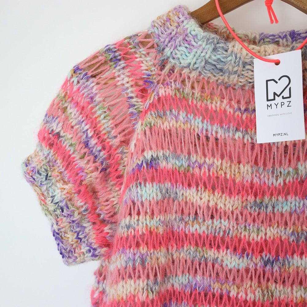 Knitting kit MYPZ coral Top no6