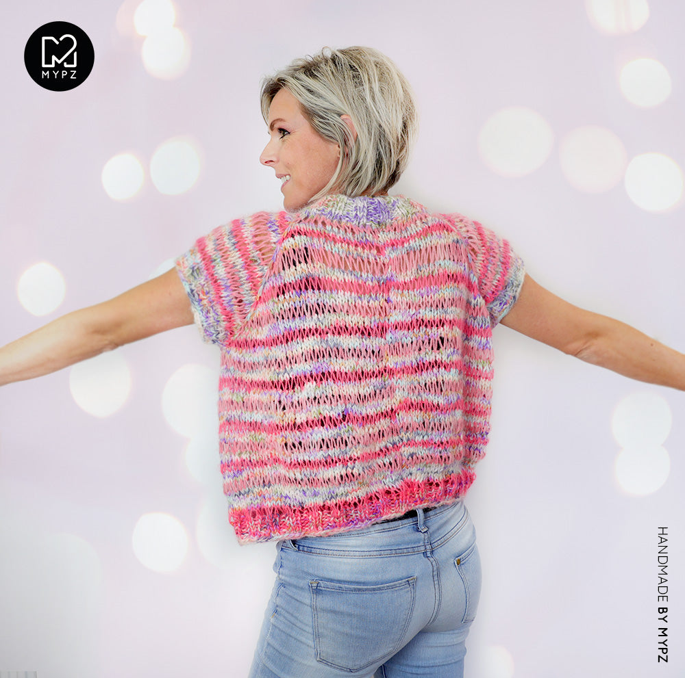 Knitting kit MYPZ coral Top no6