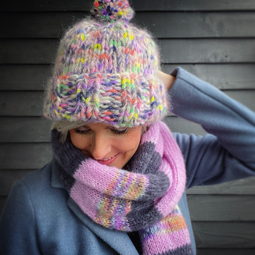 MYPZ knitting kit soft rocket hat