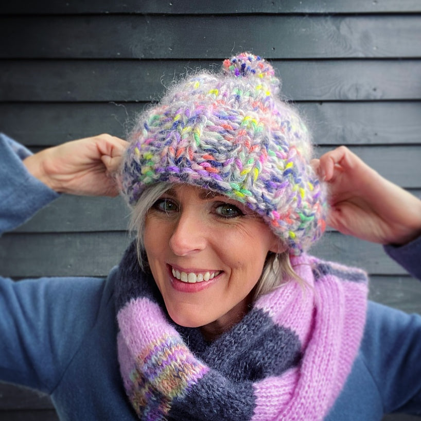 MYPZ knitting kit soft rocket hat