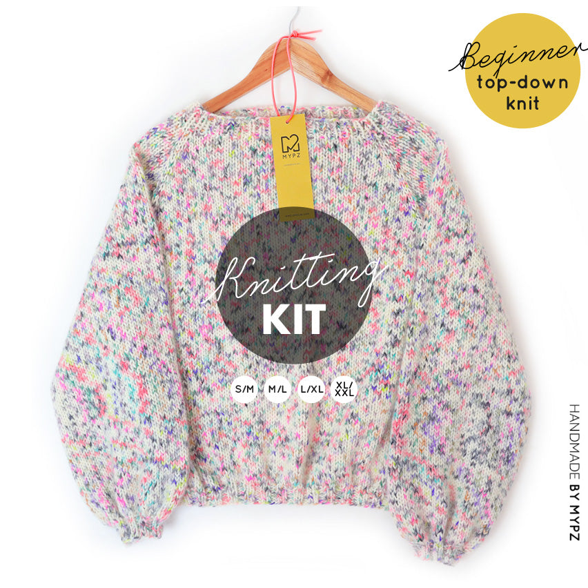 Breipakket – MYPZ top-down trui Fusion No6 - Beginner (ENG-NL)