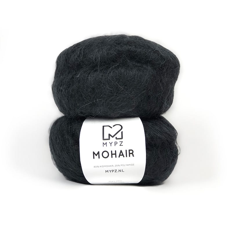 MYPZ mohair Black