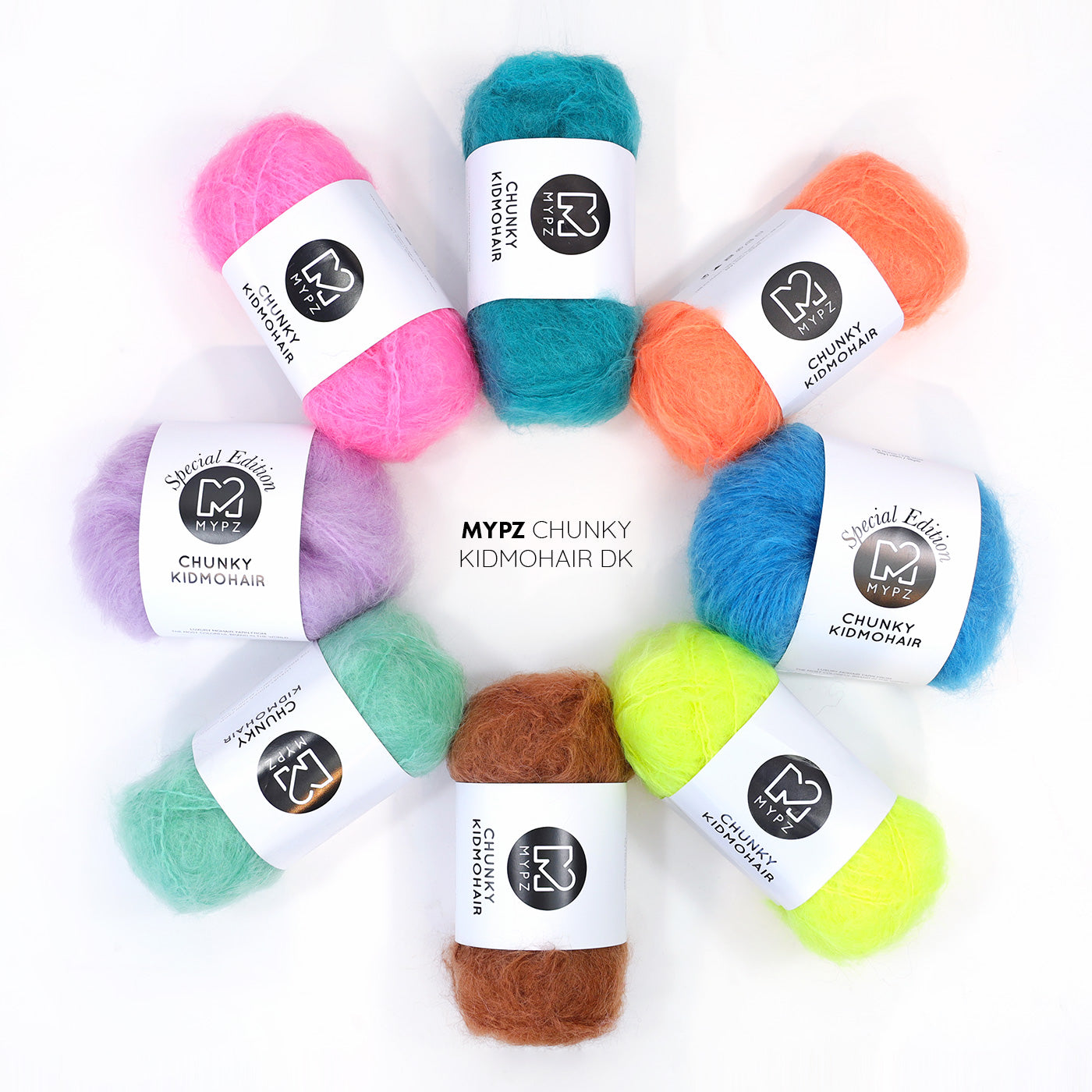 Chunky Kidmohair DK - Fat and bold Mohair