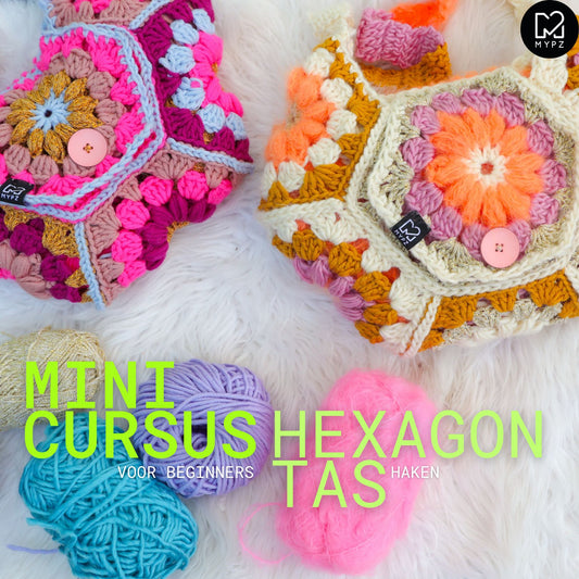 Online mini haakcursus: Haak je eigen Hexagon tas