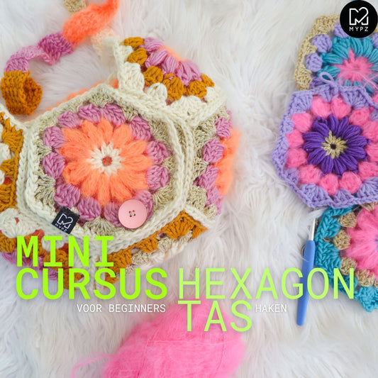 Online mini haakcursus: Haak je eigen Hexagon tas