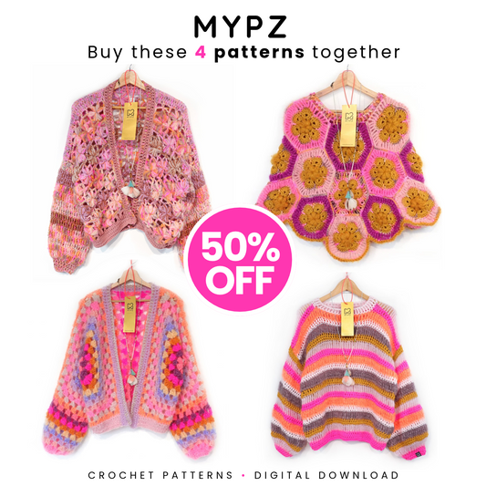 Crochet Pattern Bundle – Cozy Crochet Collection (ENG-DE-NL-ES-FR-IT-DA-SV-NO)