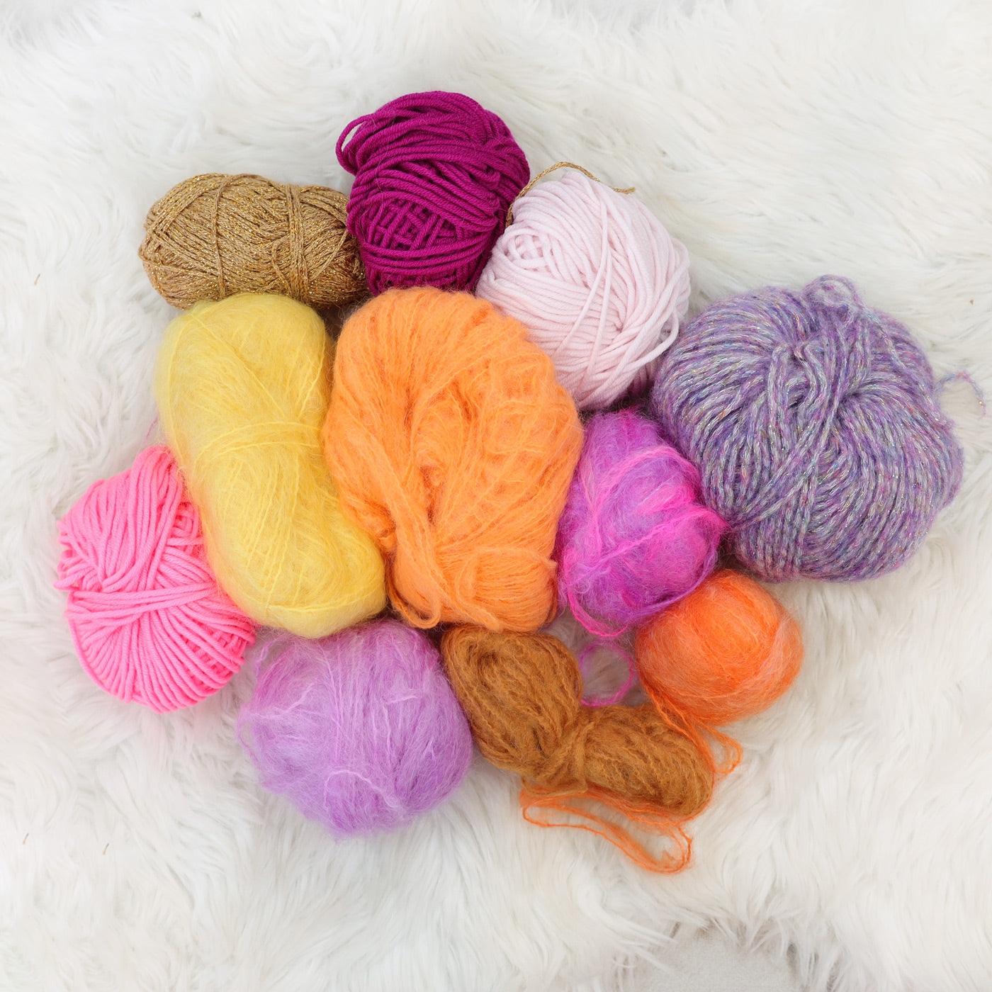 MYPZ Yarn Bundle Flowers Bloom