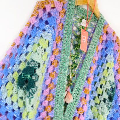 Haakpakket - MYPZ Hexagon Cardigan Lemon Garden (ENG-NL-DE)