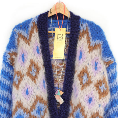 Breipatroon – Chunky Mohair-vest Alpine Breeze nr.12 (ENG-DE-NL-ES-FR-IT-DA-SV-NO)