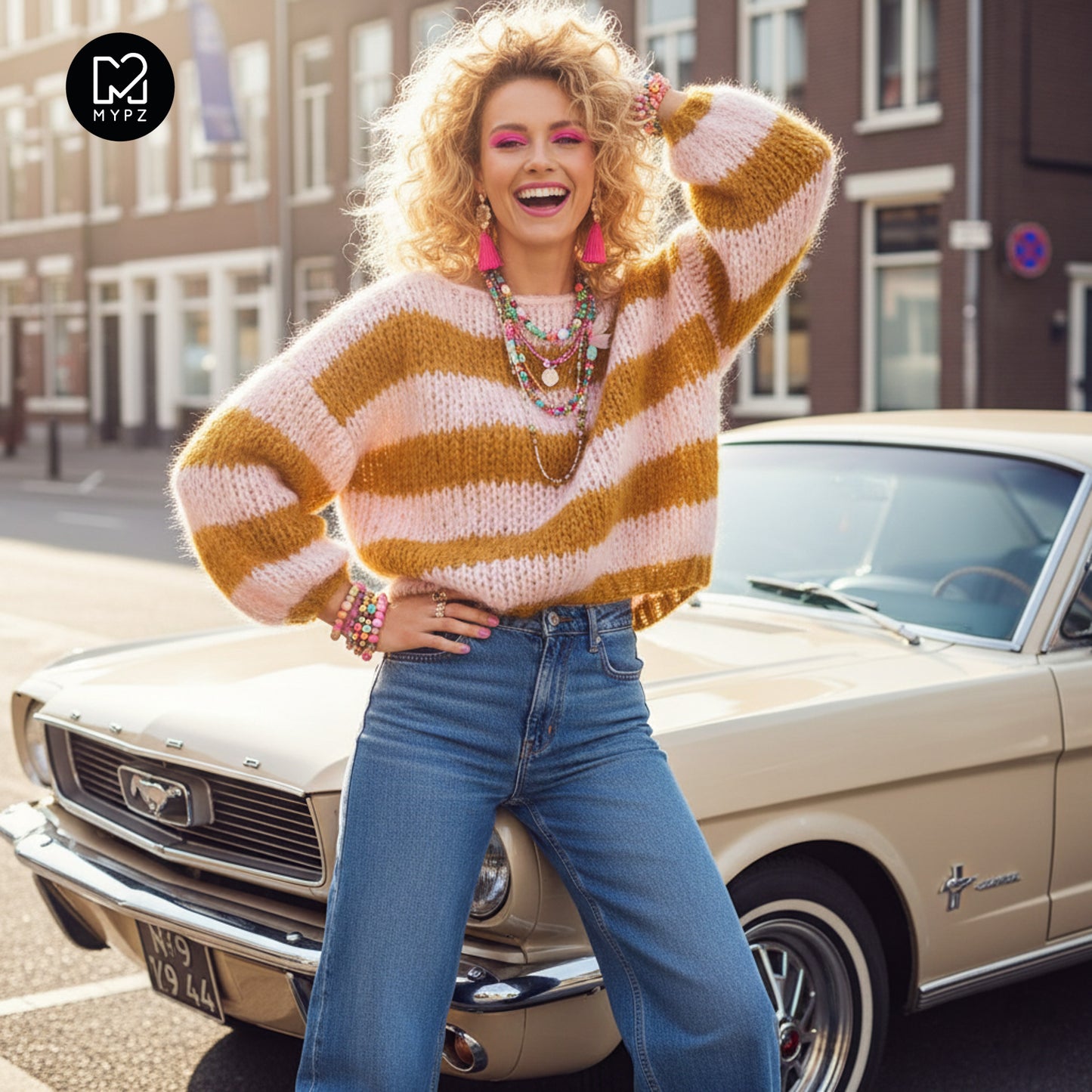 Breipakket – MYPZ Basic Chunky trui Apache No15 – Beginner (ENG-NL-FR-ES)