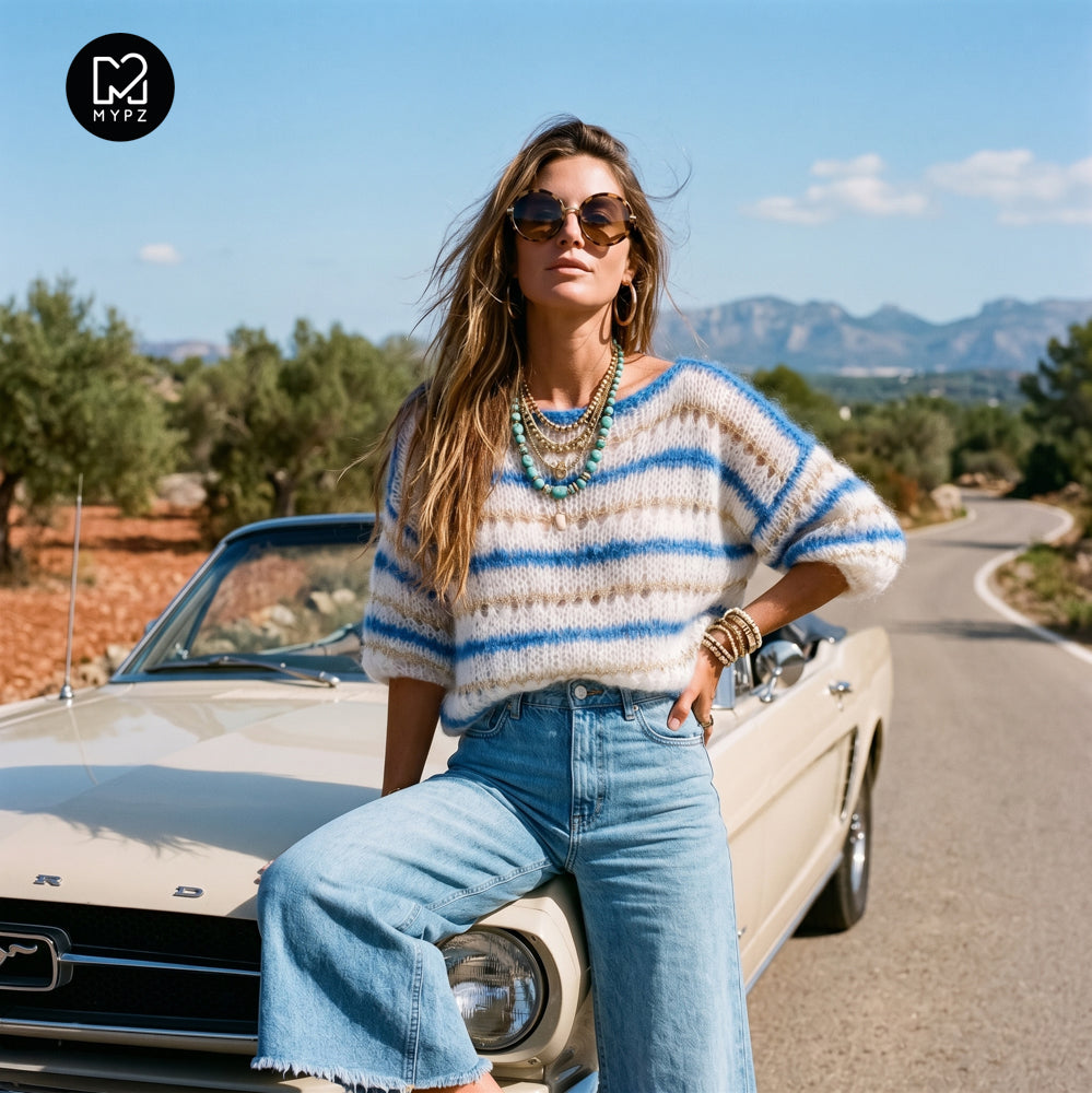 Breiset – MYPZ Light Mohair Azure Top Nr. 10 (ENG-NL-DE)