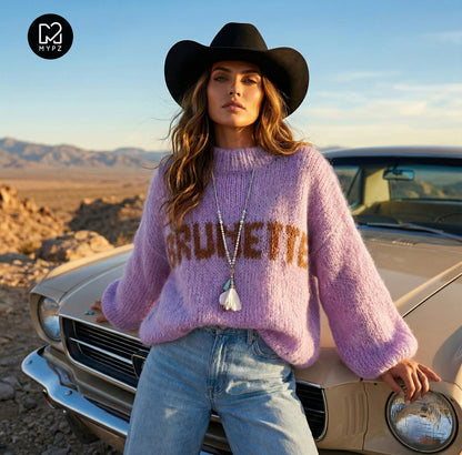 Breipakket – MYPZ Light Mohair trui Brunette No8 (ENG-DE-NL)