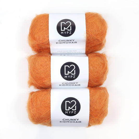 MYPZ Chunky Kidmohair DK – Orange