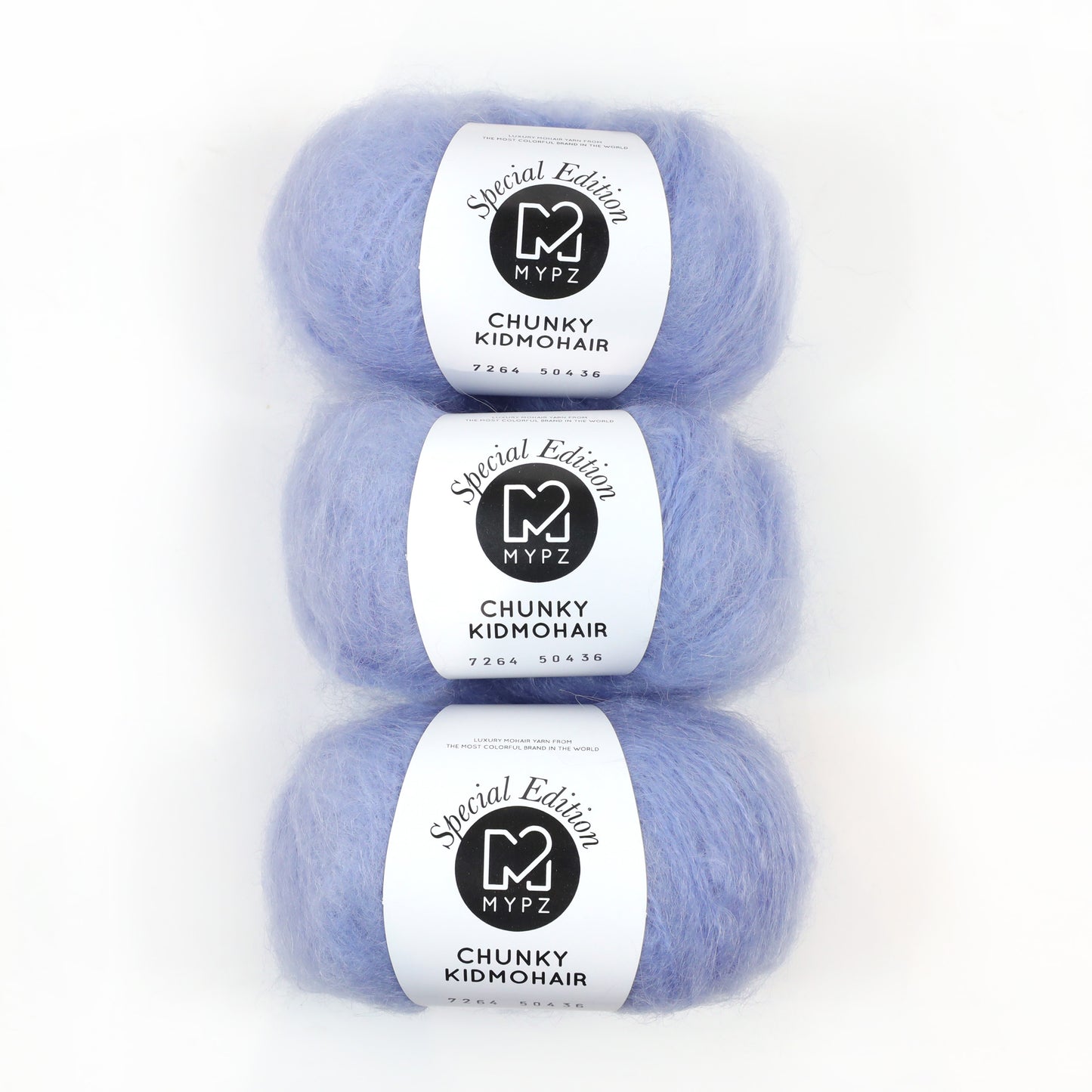Breipakket – MYPZ Chunky Mohair trui Alpine Blue No.9 (ENG-NL-DE)