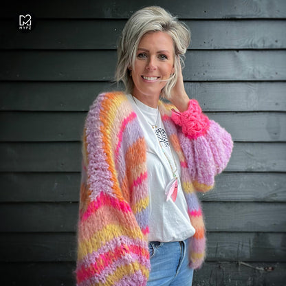 Breipakket – MYPZ Chunky top-down vest Joy No.15 (ENG-NL)