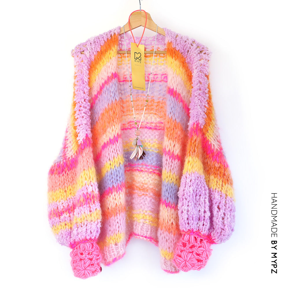 Knitting Kit – MYPZ Chunky top-down Cardigan Joy No.15 (ENG-NL)