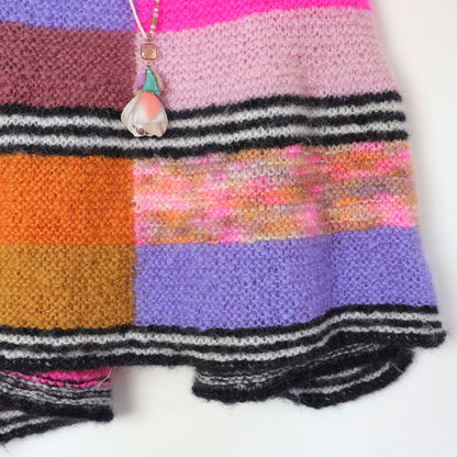 Breipakket - Cosy Cuddle Mohair omslagdoek Pecan No6 (ENG-NL)