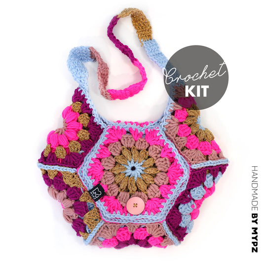 Crochet kit - MYPZ hexagon bag Everly (ENG-NL-DE)