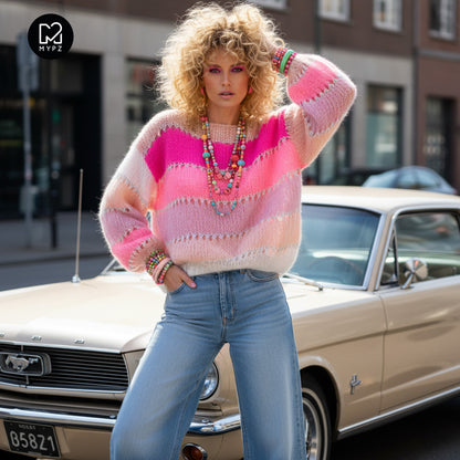 Breipakket – MYPZ Light Mohair pullover Evita No10 (ENG-NL-DE)
