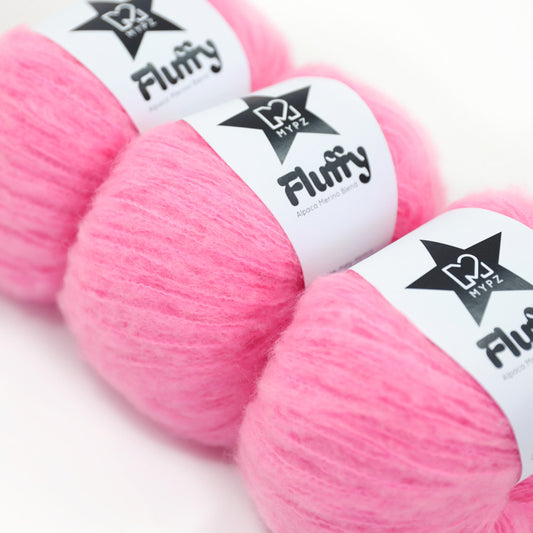 MYPZ Fluffy Candy Pink