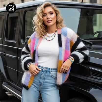 Knitting pattern – MYPZ Light Mohair Cardigan Fuzzy No10 (ENG-NL-DE)