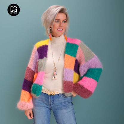Breipakket – MYPZ kort Light Mohair vest Harper No10 (ENG-NL)