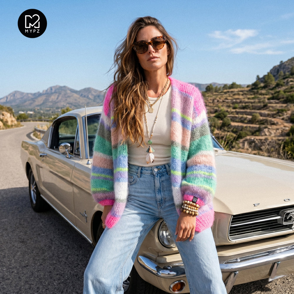Breipakket – MYPZ Basic Light Mohair vest Helio No10 (ENG-NL)