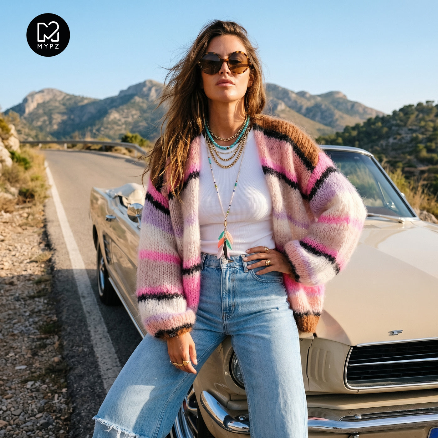 Breipakket – MYPZ Basic Light Mohair Cardigan Jeanie No10 (ENG-NL-DE)