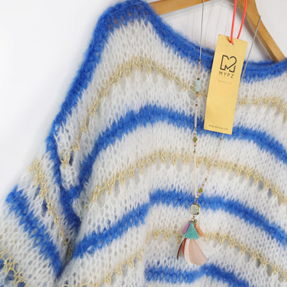 Breiset – MYPZ Light Mohair Azure Top Nr. 10 (ENG-NL-DE)
