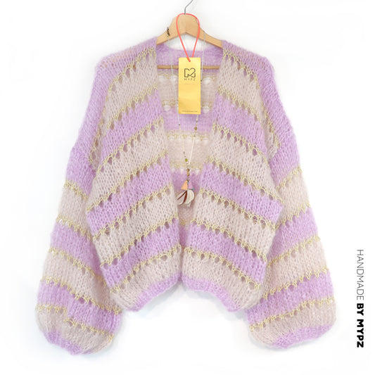 MYPZ Light Mohair Cardigan Macha