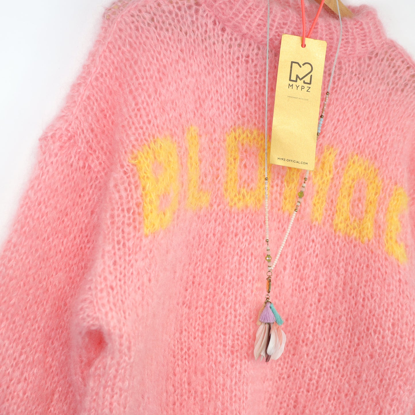 Breipakket – MYPZ Light Mohair trui Blonde No8 (ENG-DE-NL)