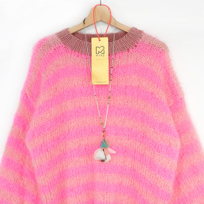 Knit pattern – MYPZ Light Mohair Pullover Sweet Bubblegum No8 (ENG-DE-NL)