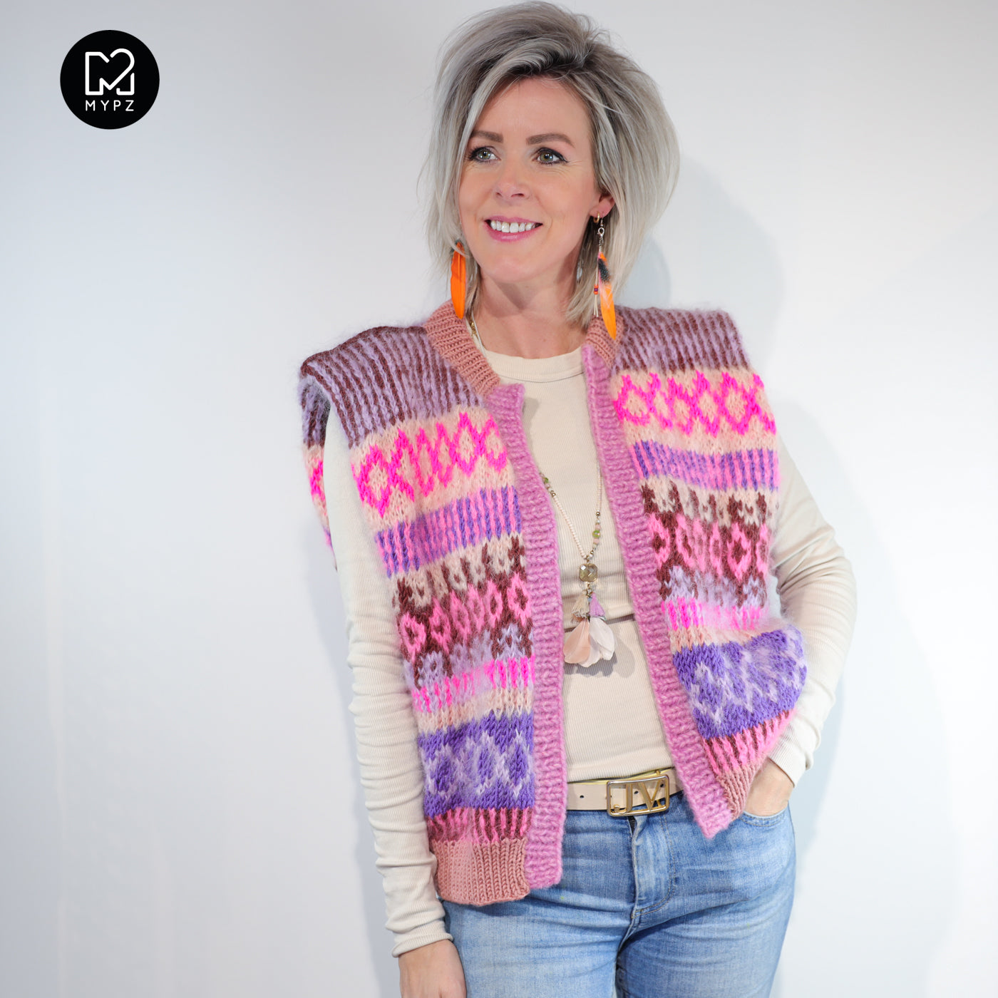 Breipatroon – MYPZ gilet True Love No6 (ENG-NL)