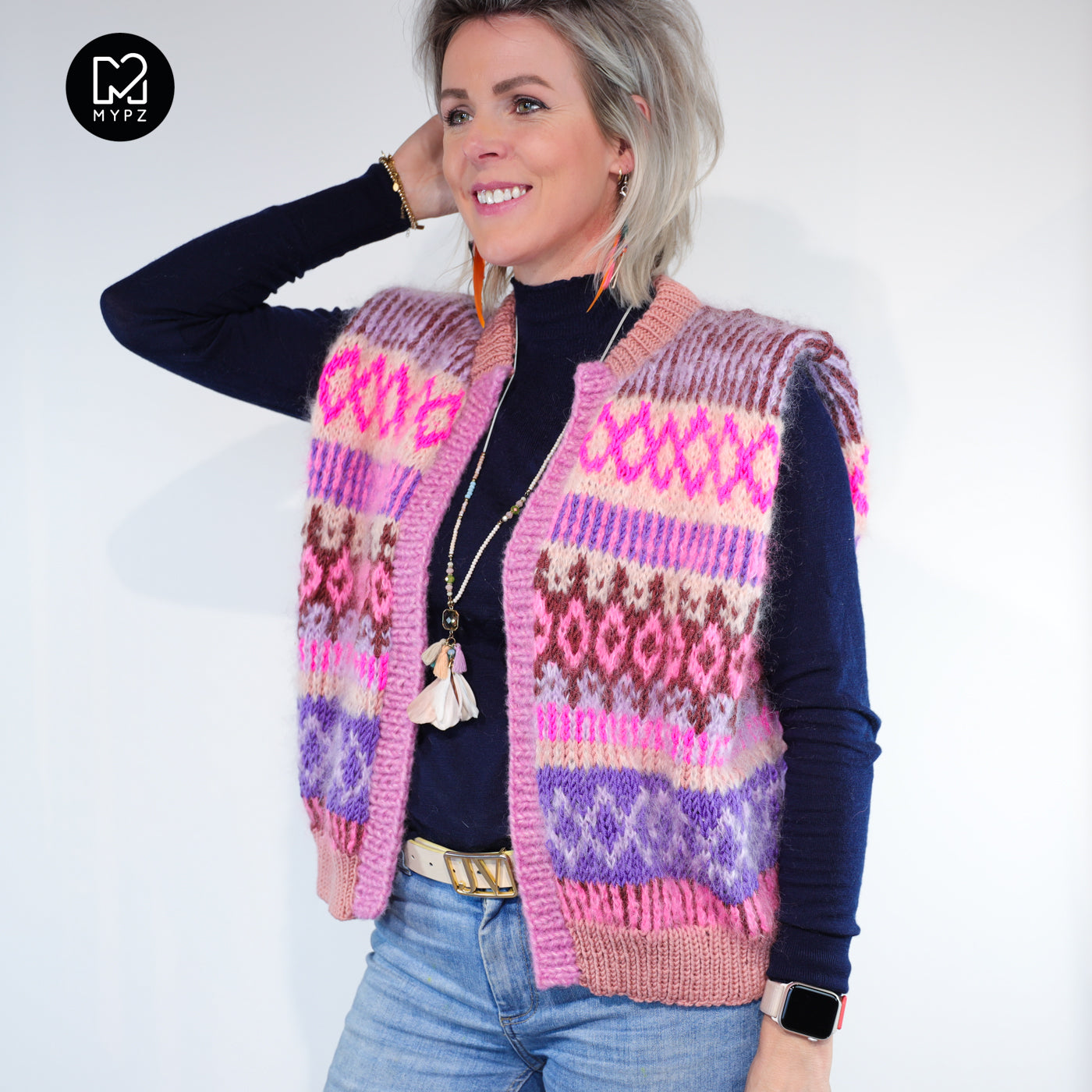 Breipakket – MYPZ gilet True Love No6 (ENG-NL-DE)