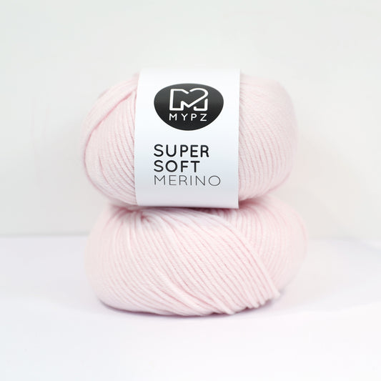 MYPZ Super Soft Merino - Powder Pink