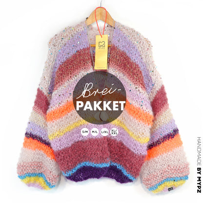 Breipakket – Light Mohair Cardigan Sasha No.12 (ENG-NL-DE)