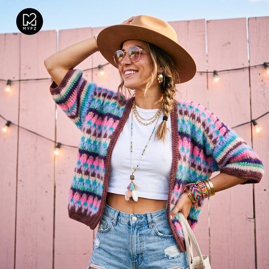 Haakpakket - MYPZ Sprinkle Cardigan no.5 (ENG-NL-DE)