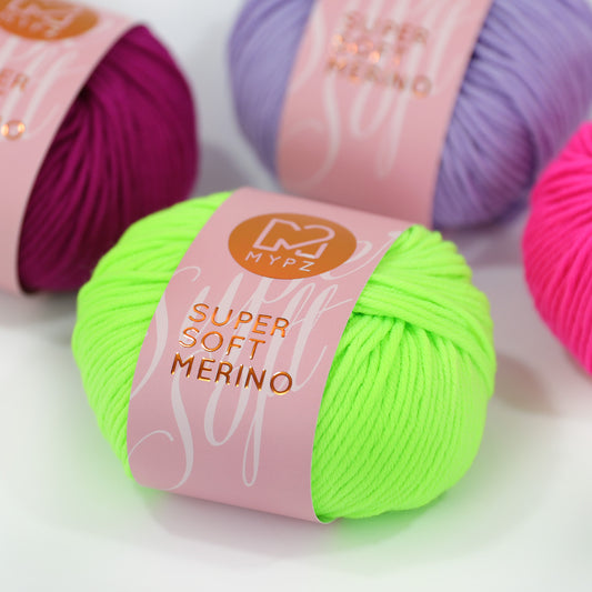 MYPZ Super Soft Merino - Neon Green