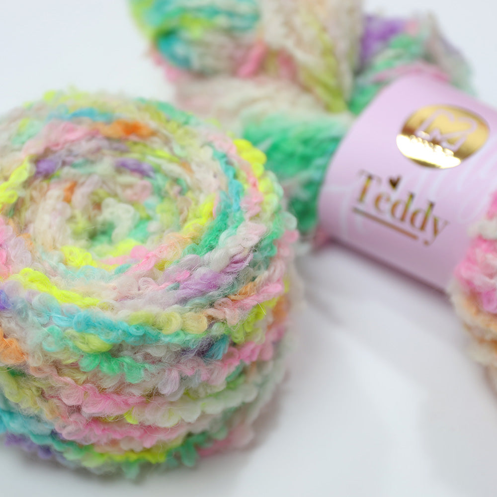 MYPZ Teddy – hand-dyed Happy Mess