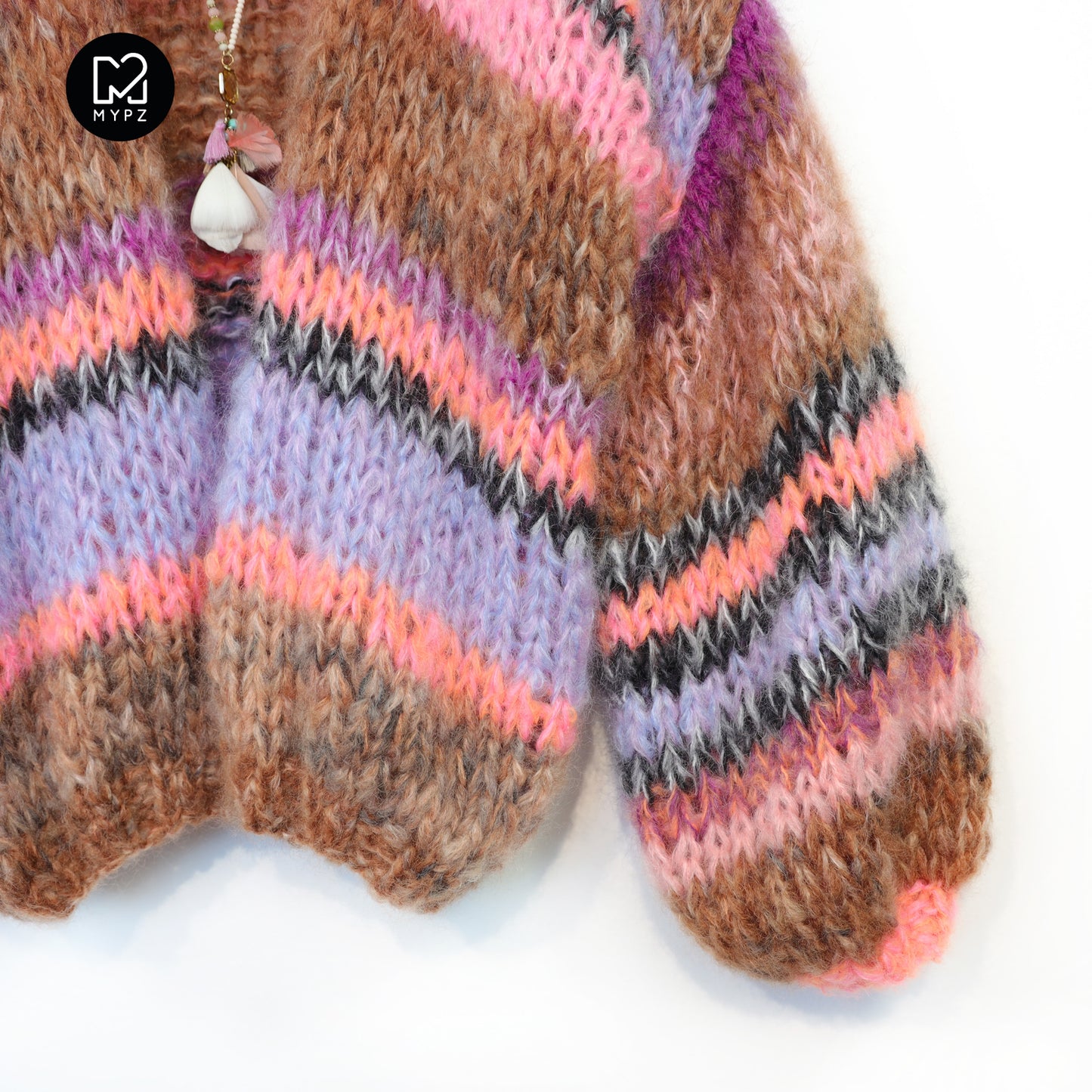 Breipakket – MYPZ Chunky Mohair Vest Tiger No.15 (ENG-NL-DE)