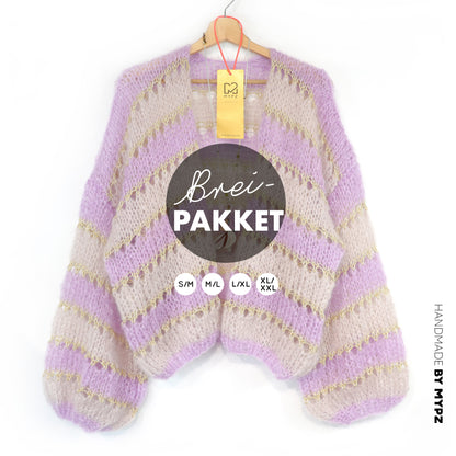 Breipakket – MYPZ Light Mohair Vest Macha No10 (ENG-NL-DE-FR-ES)