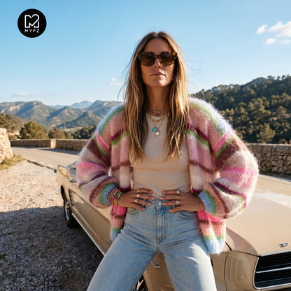 Breipakket – MYPZ Basic Light Mohair Cardigan Candy Clouds No10 (ENG-NL-DE)
